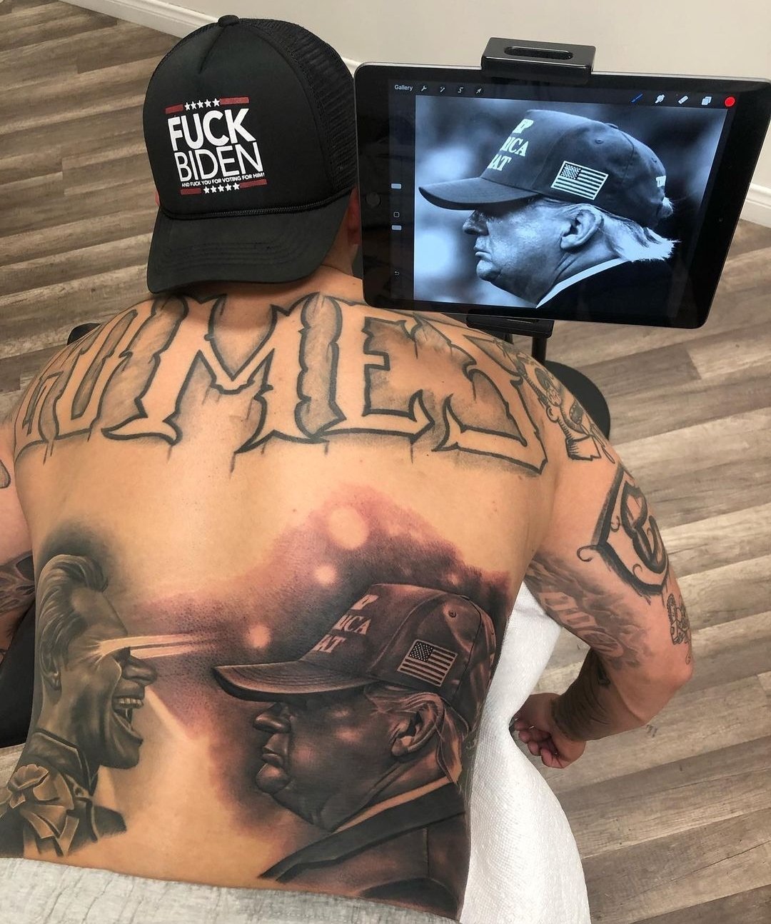 Anuel AA and Karol G Got New Tattoos by Tatu Baby