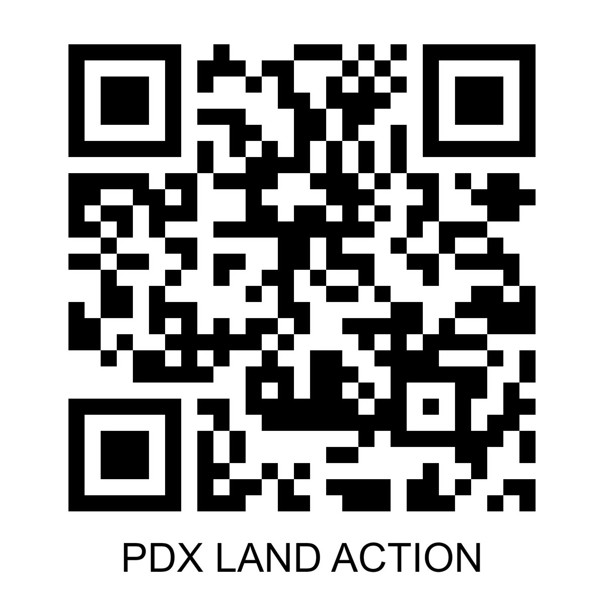 As promised! You can add this QR code to your slides for #SAA2023 and link the audience to places they can support Indigenous people in the Portland area. Land acknowledgements are just words unless paired with ACTION!