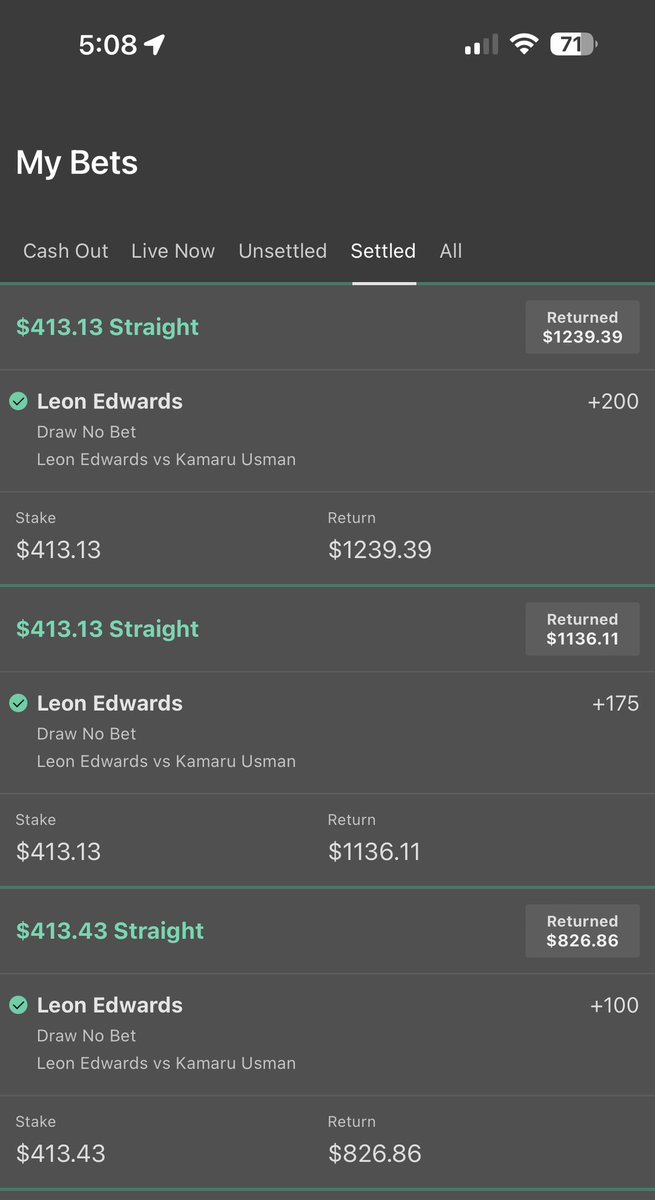 4damFitzpatrick's tweet photo. @connerburks This was a roll from Jon Jones winnings. Roll these winnings on Vera? 😆 https://t.co/WgqhNQIvvK