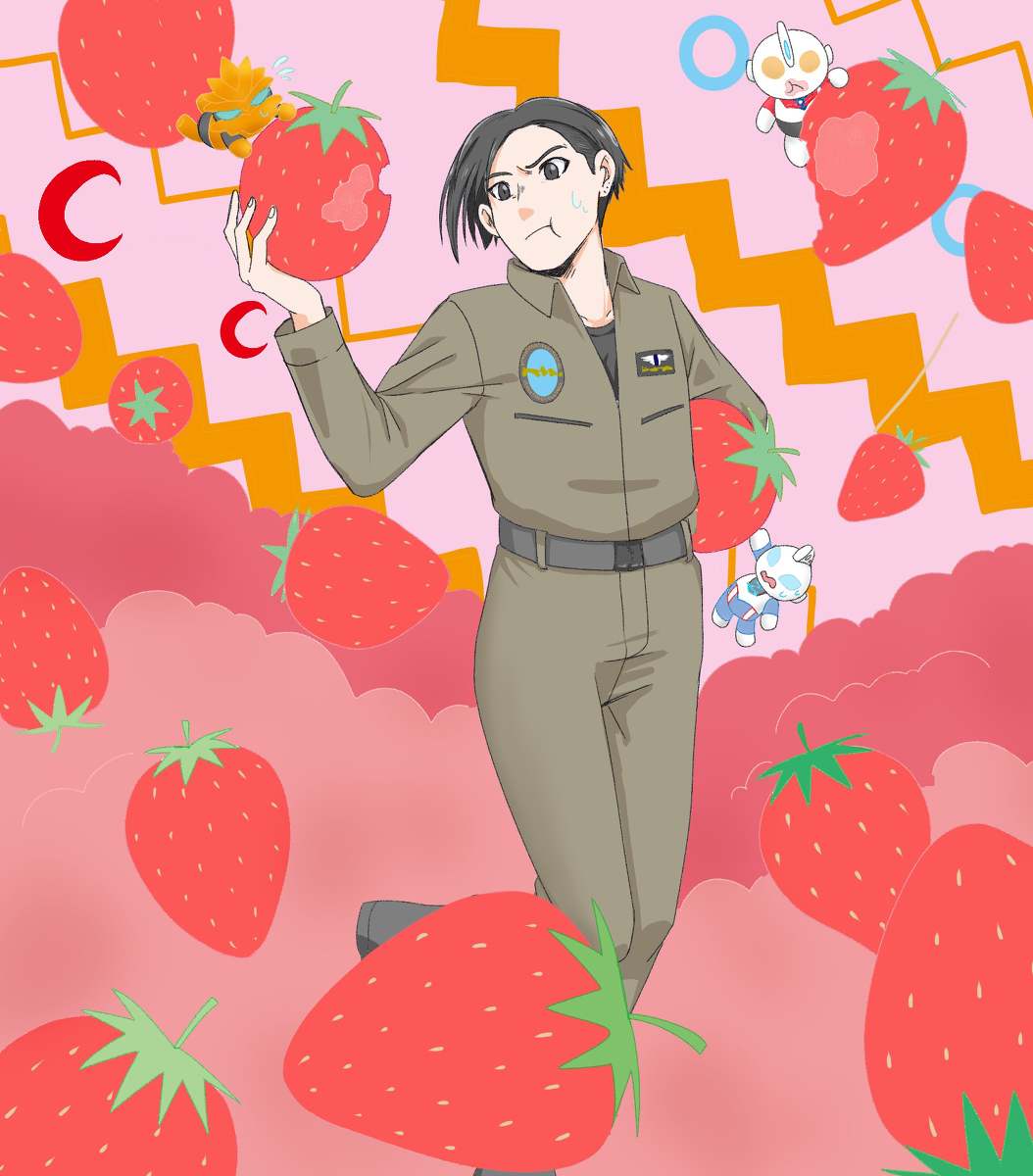 BooneThot's tweet photo. #闇のいちご祭り いっぱい食べてください - 二桁的插画🥺🥺 #潘めぐみ #ウルトラマンタロウ #与田祐希 
Source: https://t.co/utOPoFWBSX https://t.co/Td1nlzci43