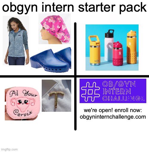 🌟YES! The <a href="/OBGynChallenge/">OBGynInternChallenge</a> is OPEN for enrollment!! Sign up now 🌟obgyninternchallenge.com 
#obgyntwitter #obgyninternchallenge #meded #match2023