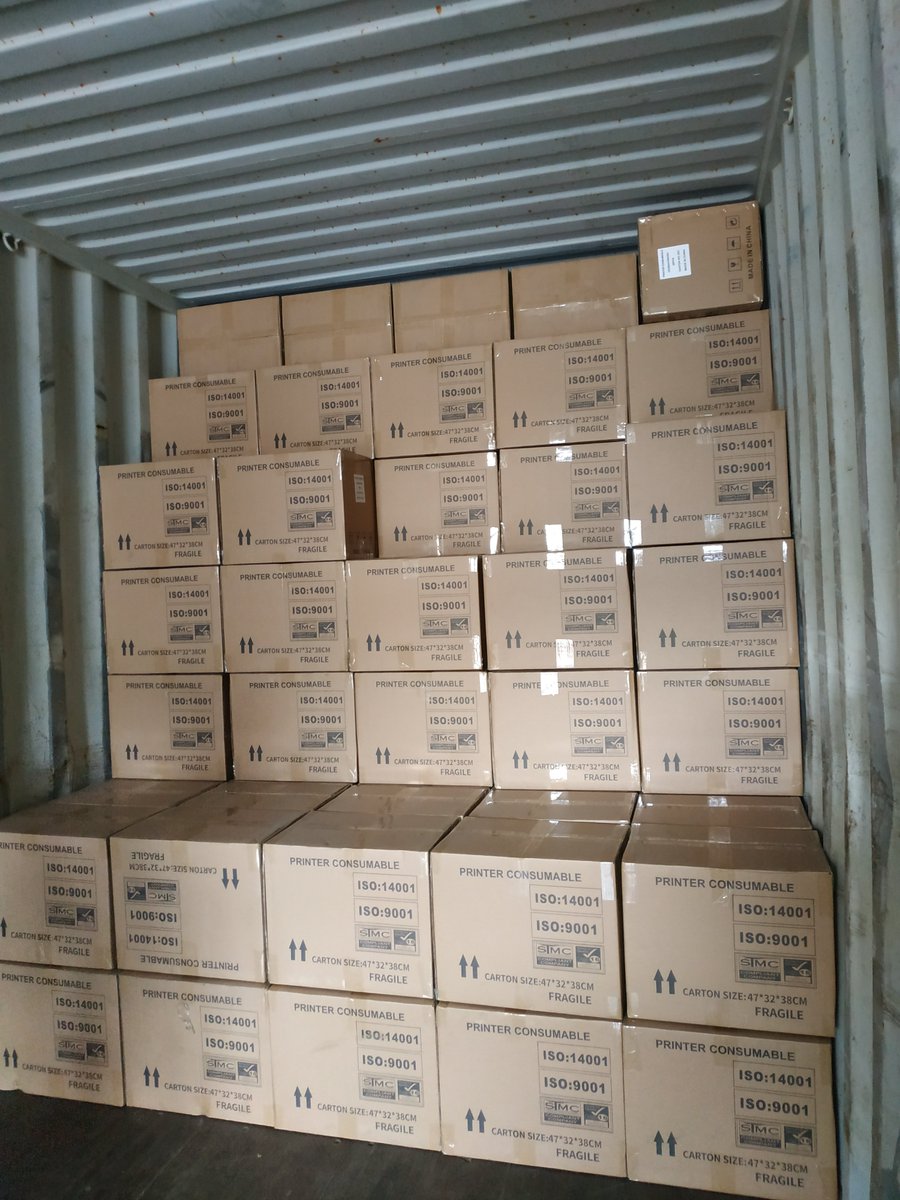 DEuccoi's tweet photo. Some containers loaded last week. We're always grateful to all the support of our beloved customers. ❤️❤️
EUCCOI Professional Printer Consumables Factory Since 1993

Contact me for more information:
WhatsApp/WeChat: +86 136 7605 1337
Email: inquiry@euccoi.com

#tonercartridges https://t.co/C9AaZlx1m3