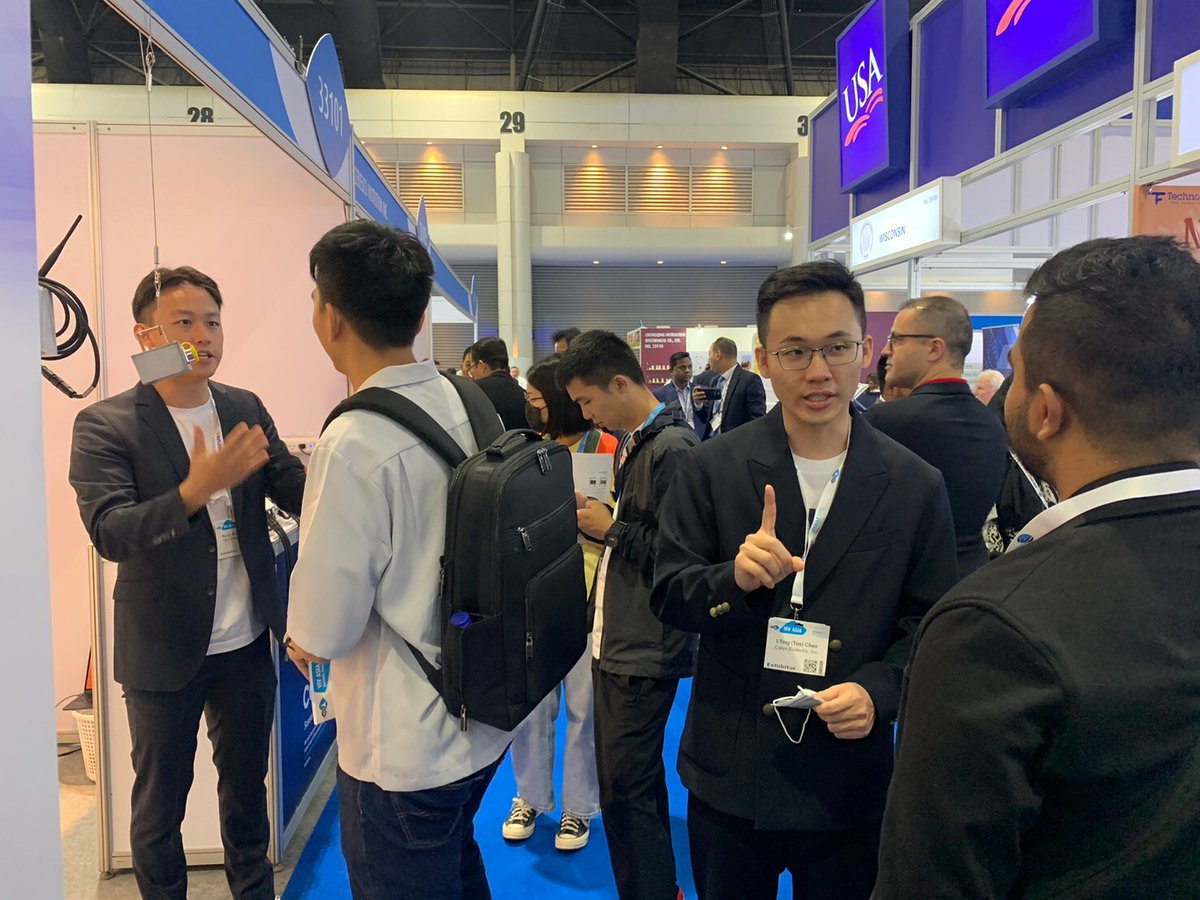 calyxtechs's tweet photo. Thanks to everyone who joined us at #VIVAsia2023 🎉
We’re excited to announce new features coming soon to our monitoring solution and A.I. chicken scale camera that will help improve your farm🐥
Thank you for your support! Let’s meet again at the next VIV Asia event 😊 https://t.co/rJUZEVvQ10