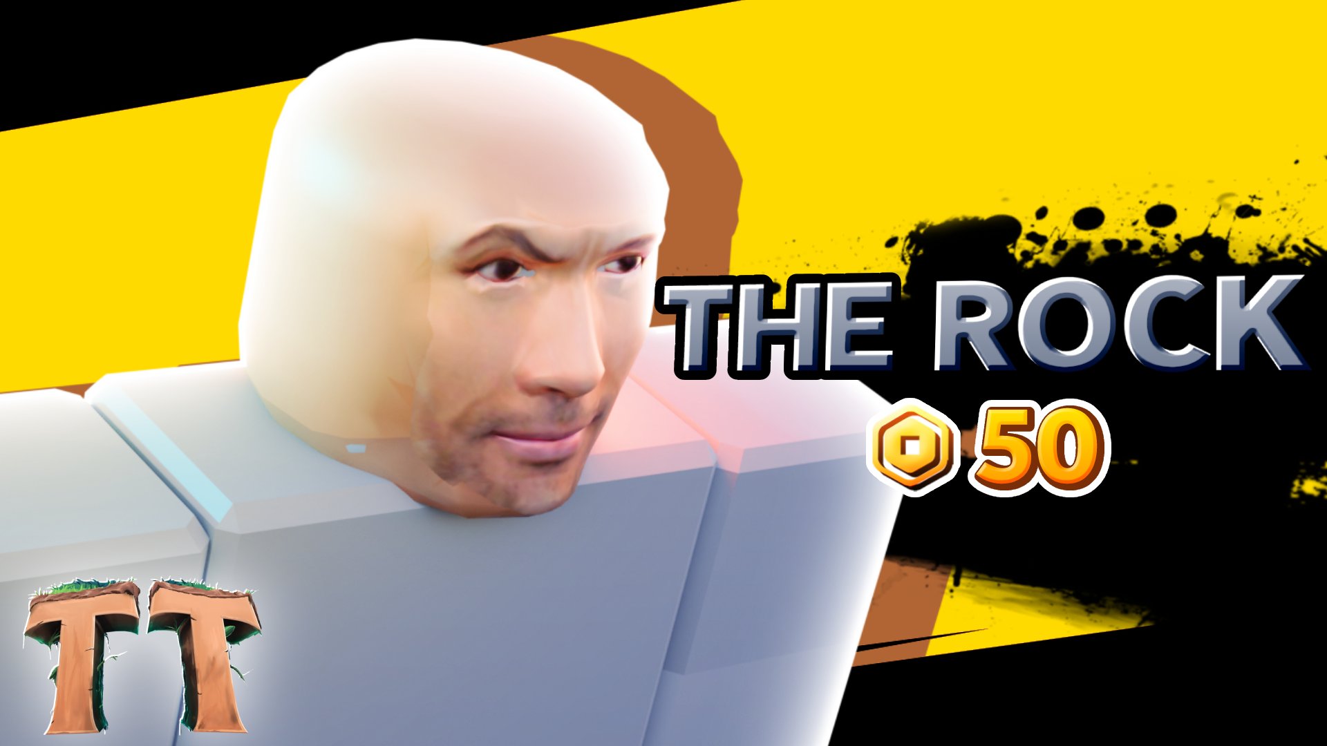 How To Be The Rock In ROBLOX! 