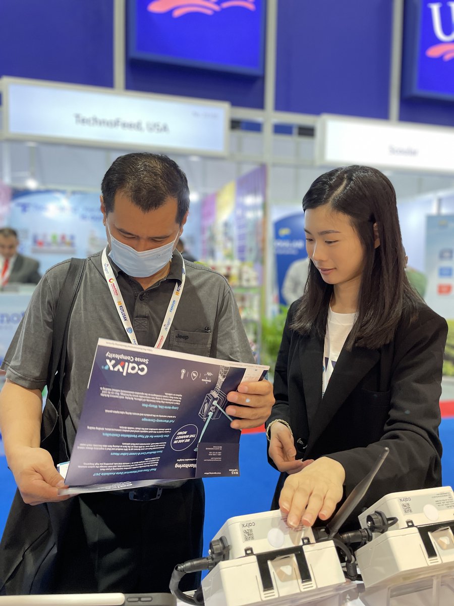 calyxtechs's tweet photo. Thanks to everyone who joined us at #VIVAsia2023 🎉
We’re excited to announce new features coming soon to our monitoring solution and A.I. chicken scale camera that will help improve your farm🐥
Thank you for your support! Let’s meet again at the next VIV Asia event 😊 https://t.co/rJUZEVvQ10