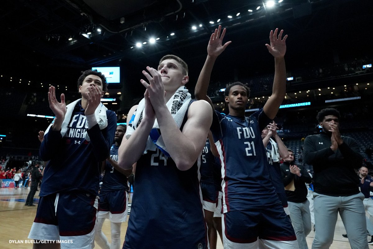 ESPN (@espn) on Twitter photo From 4-22 last season to ...
👏 Winning First Four game by 23
👏 Stunning 1-seed Purdue
👏 Going toe-to-toe with 32-3 FAU
<a href="/FDUKnightsMBB/">FDU Men's Basketball</a> made underdogs everywhere proud ❤️ From 4-22 last season to ...
👏 Winning First Four game by 23
👏 Stunning 1-seed Purdue
👏 Going toe-to-toe with 32-3 FAU
<a href="/FDUKnightsMBB/">FDU Men's Basketball</a> made underdogs everywhere proud ❤️
