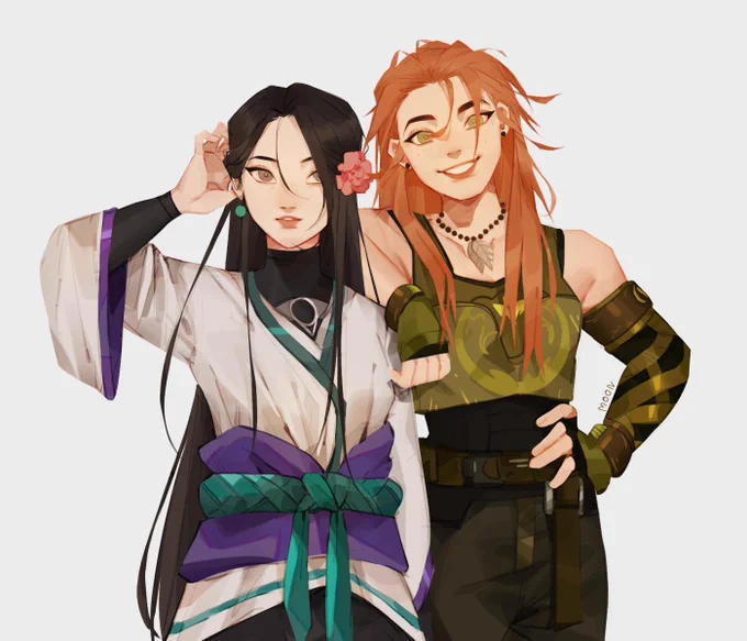 Probably this I miss when I have so much energy to draw I'm old now Ugh..... Orz  