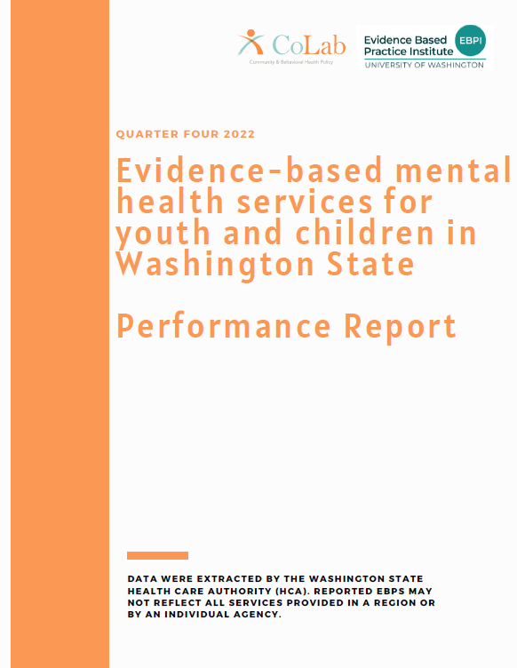 The Quarter Four 2022 Children’s Mental Health EBP report is now available on our website! Check it out: bit.ly/3c0oqsa