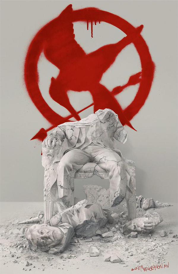 notgwendalupe's tweet photo. nothing will top these hunger games posters https://t.co/h4G6kVpcG5