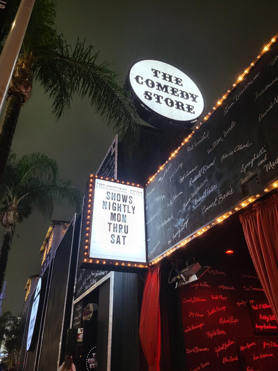 pswsj's tweet photo. Comedy Store time
#NFTLA #OuterEdgeLA #outeredge23 https://t.co/0pbH8BLmaA