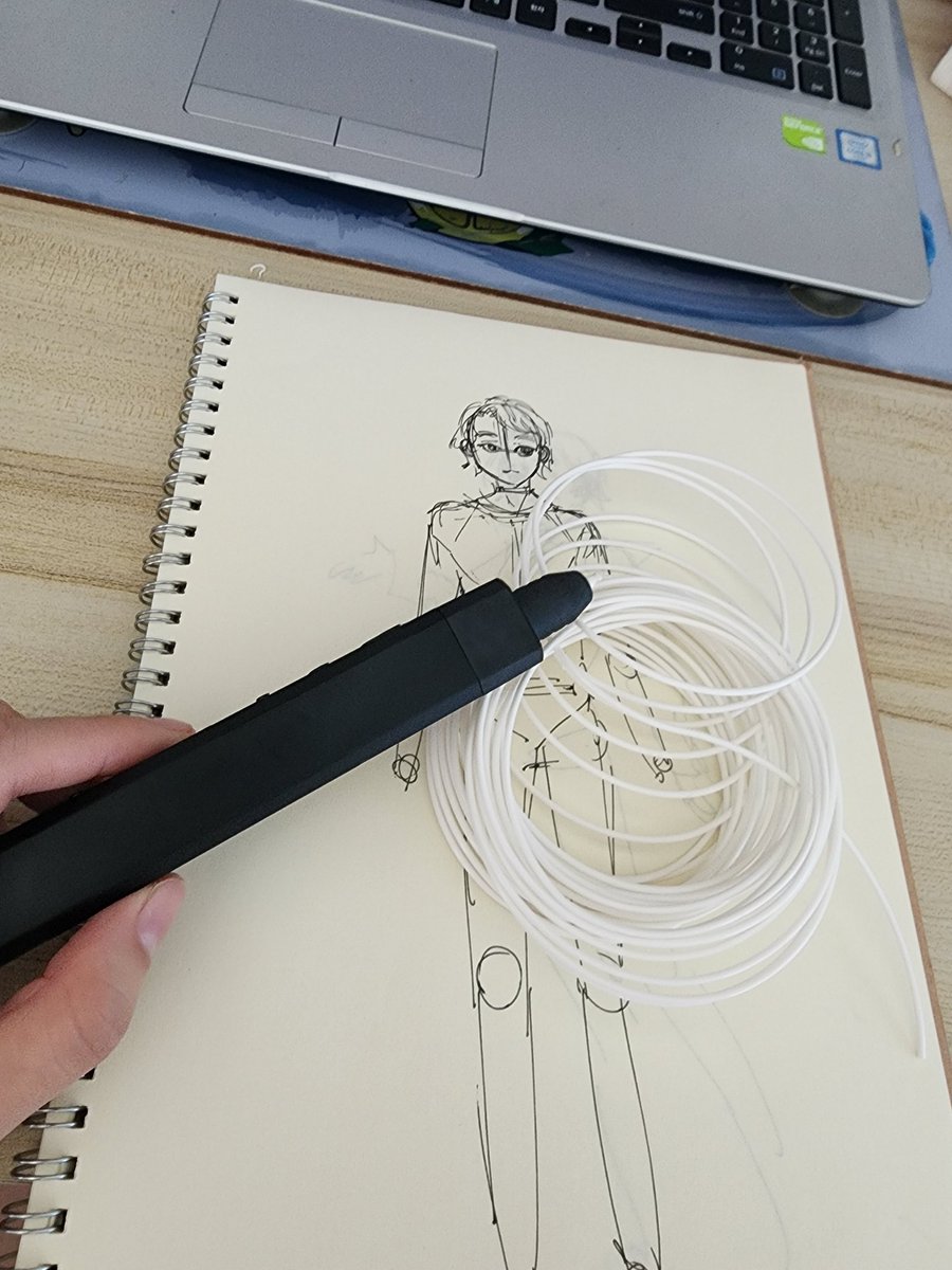 adorakim's tweet photo. Bought 3d printer pen. I always wanted to make figurines myself but I have no talent in sculping. But hey, why not try new hobby?
#3dprinterpen #hobby https://t.co/XeO4XEB1Sy