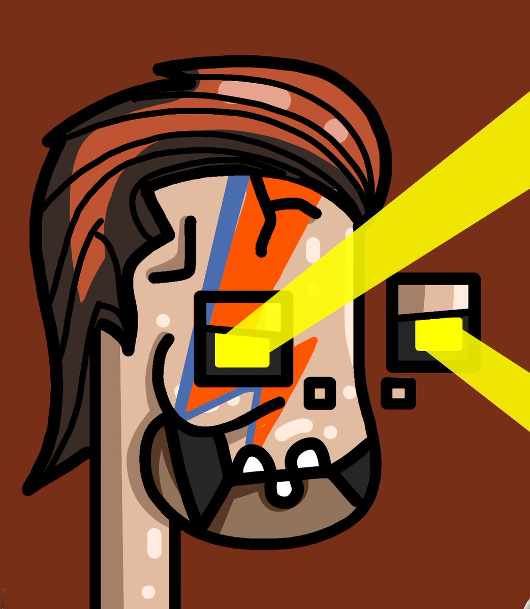 SugarHeads_NFT's tweet photo. #DavidBowie MINTED π₯
#ziggystardust #groundcontroltomajortom #blackstar #changes #letsdance #LFG #nfts #SugarHeadsNFT
RIP LEGENDβ¦this is my small tribute to you β€οΈ
-web3dmd https://t.co/YX62XsHsCm