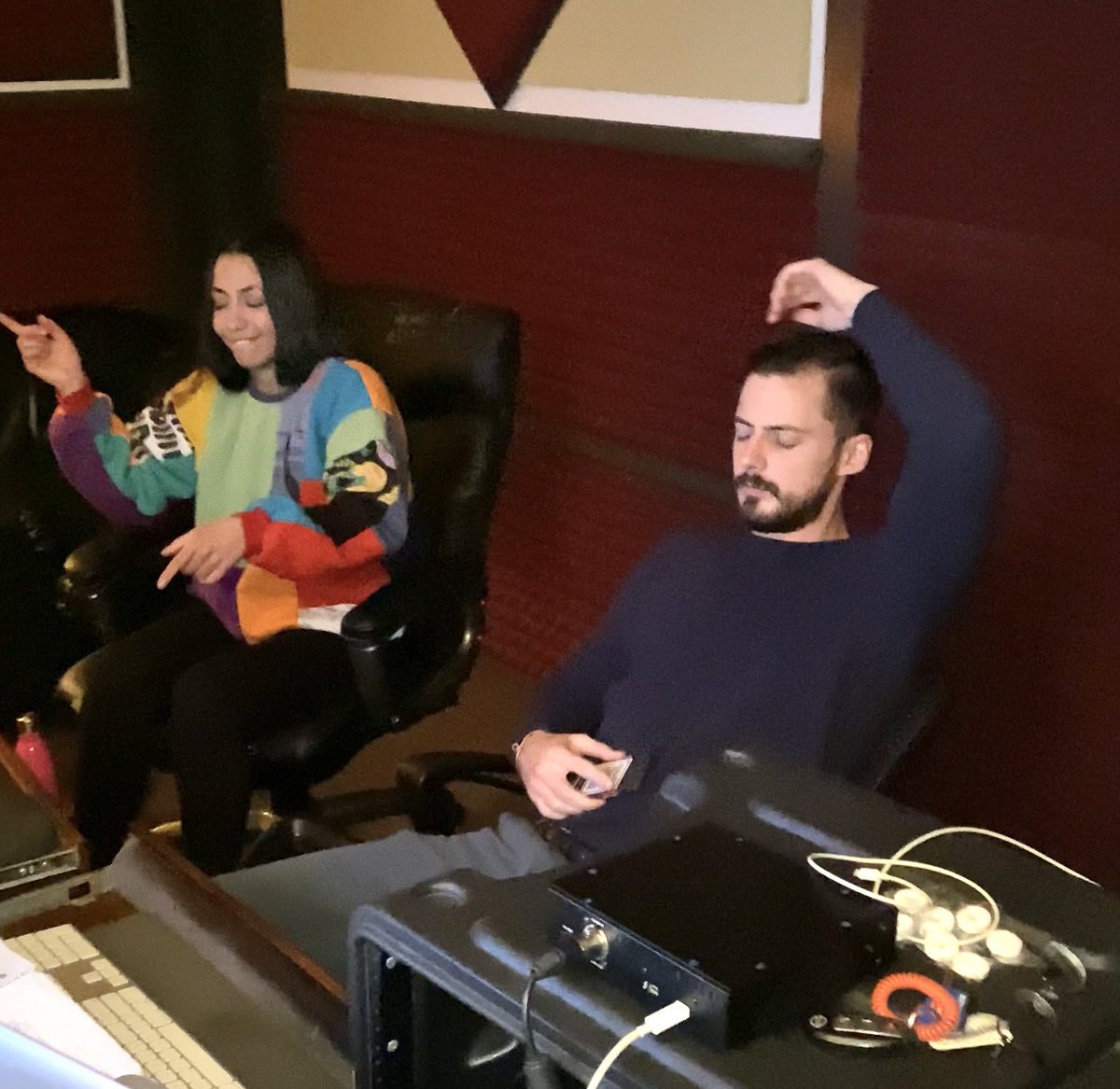 Ohhhhh Hell!! Moonwalker about to be on the Big screen sooon!! <a href="/Raj_Beats/">Raj Beats</a> production off the meter!! 🎧 #audioengineer #mixing #convertors #syncplacements #homestudio #recordingstudio  #recordingartist  #musicproducer #musicians #musicproduction #StudioLife #proaudio #mastering