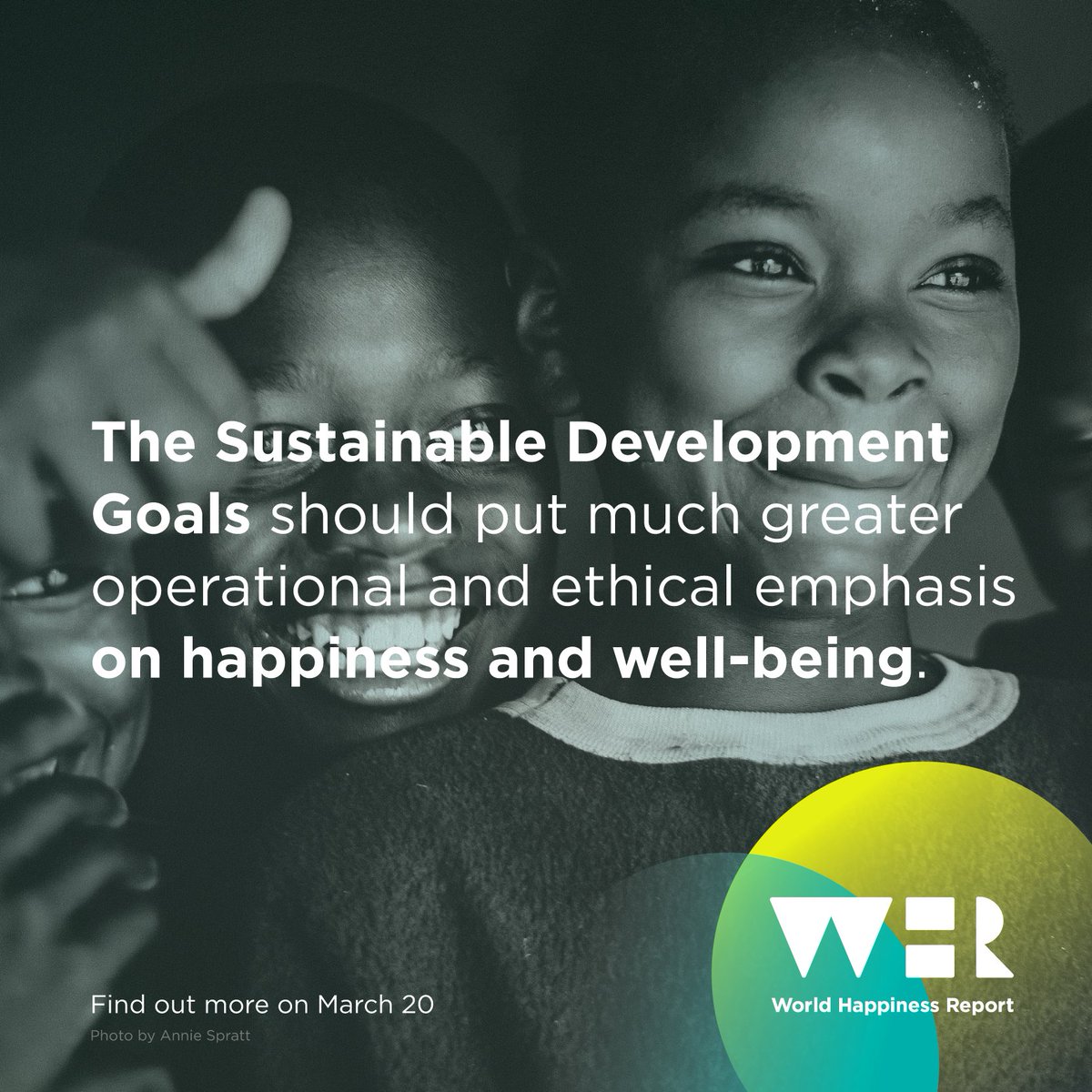 HappinessRpt's tweet photo. The https://t.co/BTDhl6za73 continues to promote @UN Resolution 66/281. #InternationalDayOfHappiness It's more than a day to celebrate. 📢 It's a call to action!
The #SDGs should put much greater operational and ethical emphasis on #happiness and #Wellbeing https://t.co/wJNHhzHmvx