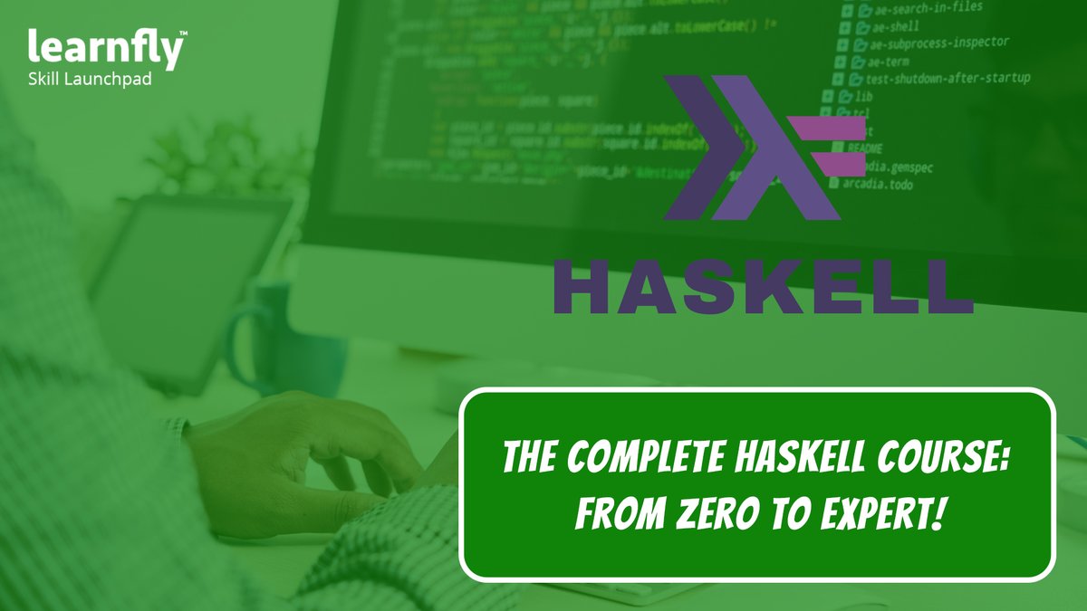 learnfly's tweet photo. The Complete Haskell Course: From Zero to Expert! | Learnfly

👉Get full access to this course: https://t.co/8DEHCwBcJ3

👉See more courses like this here: https://t.co/CcKaAnTE5F

#Learnfly #haskell #haskellcourse #haskellprogramming #softwaredevelopment #haskelldeveloper https://t.co/g2uUxDcnWg