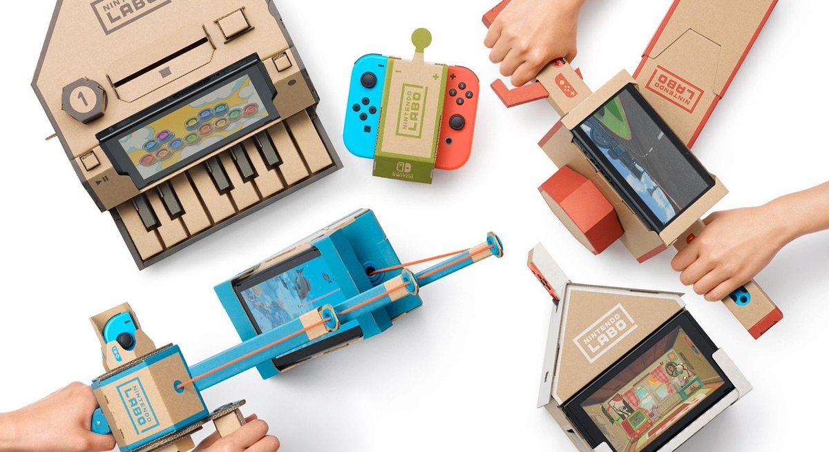 Who remembers when Nintendo Labo was a thing? 

What were the sales on those games? I’m guessing not so good.

#NintendoSwitch #NintendoLabo #Labo #Nintendo #Switch