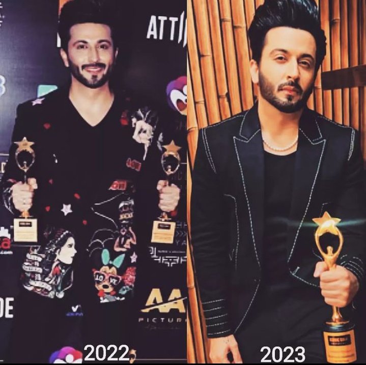 Then and now💕✨ #dheerajdhoopar #IconicGoldAwards2023 #Handsomemen #lovehim #dd <a href="/DheerajDhoopar/">Dheeraj Dhoopar</a>