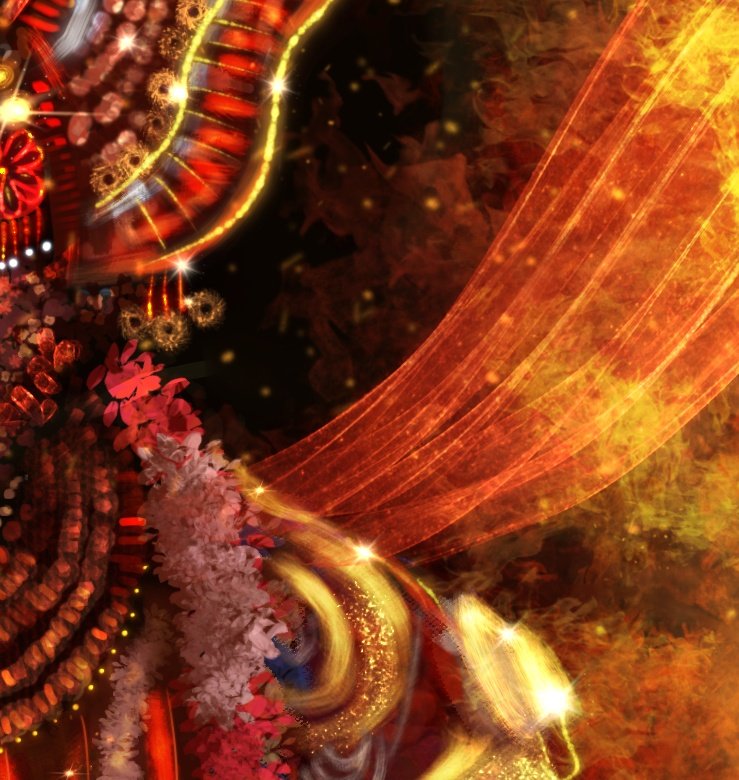 Gm💙 Active here after a while as my piece is next in <a href="/CryptogodsWorld/">Cryptogod's World 2.0 on ETHEREUM</a> × Art × Photography collab. Here's a sneak peek ☺🪔 Excited to reveal this sooon😊