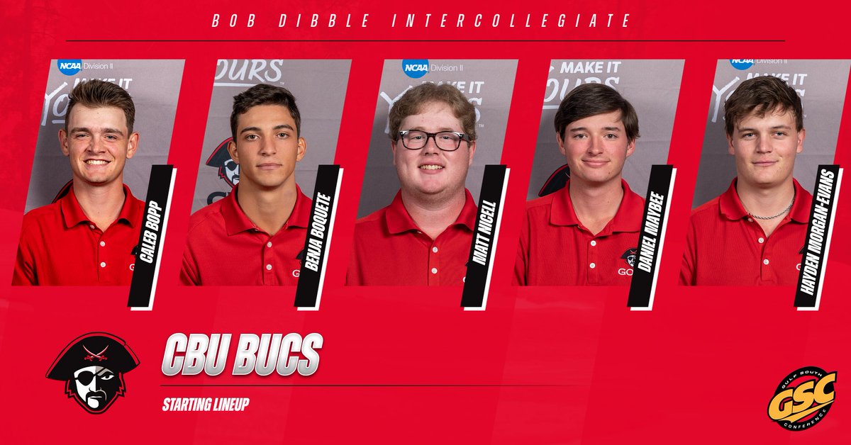 ‼️ MATCH DAY ‼️
⛳️ Bob Dibble Intercollegiate
⛳️ Agnes McAmis Memorial
📍 Greeneville, TN
📊 bit.ly/3Fwm007
📊 bit.ly/401tCzM
#BUCNation