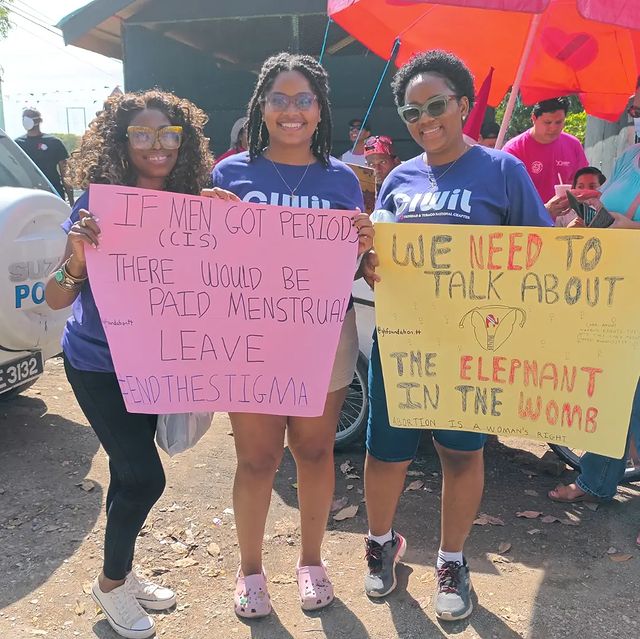 JewelRGreene's tweet photo. My 1st #InternationalWomensDay #WomensRights March with my @ciwiltt sisters but certainly not my last
#IWD2023 #WomensDay #GenderEquality #GenderEquity #GenderParity #LeaveSheAlone #NoMeansNo https://t.co/AwLUQSvToK