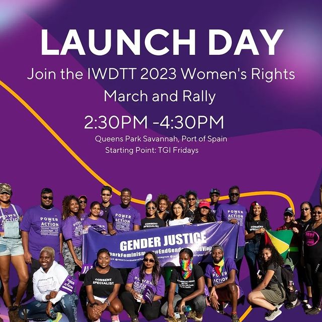 JewelRGreene's tweet photo. My 1st #InternationalWomensDay #WomensRights March with my @ciwiltt sisters but certainly not my last
#IWD2023 #WomensDay #GenderEquality #GenderEquity #GenderParity #LeaveSheAlone #NoMeansNo https://t.co/AwLUQSvToK