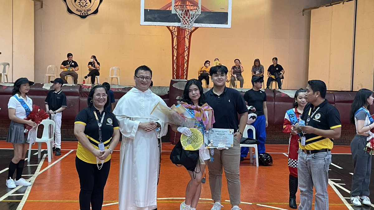 aquinastbp's tweet photo. JUST IN: Garnering a score of 55 out of 60, Grade 12 St. Jerome's muse, Rygene C. Gomez, is Ms. Intramurals 2023.

(Photos by: Andres San Jose / The Bellows)
#TBPAScend
#AS58FoundationWeek https://t.co/bszZM8UBdL