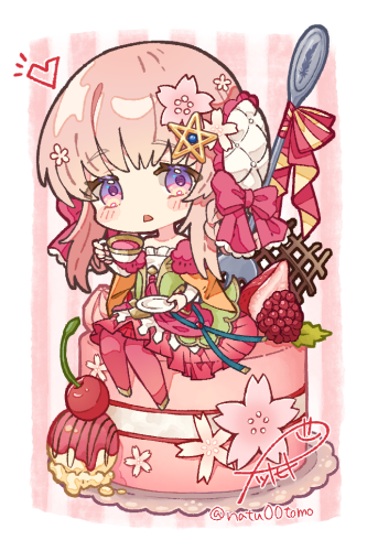 桜カラーな看板娘のスピカ 