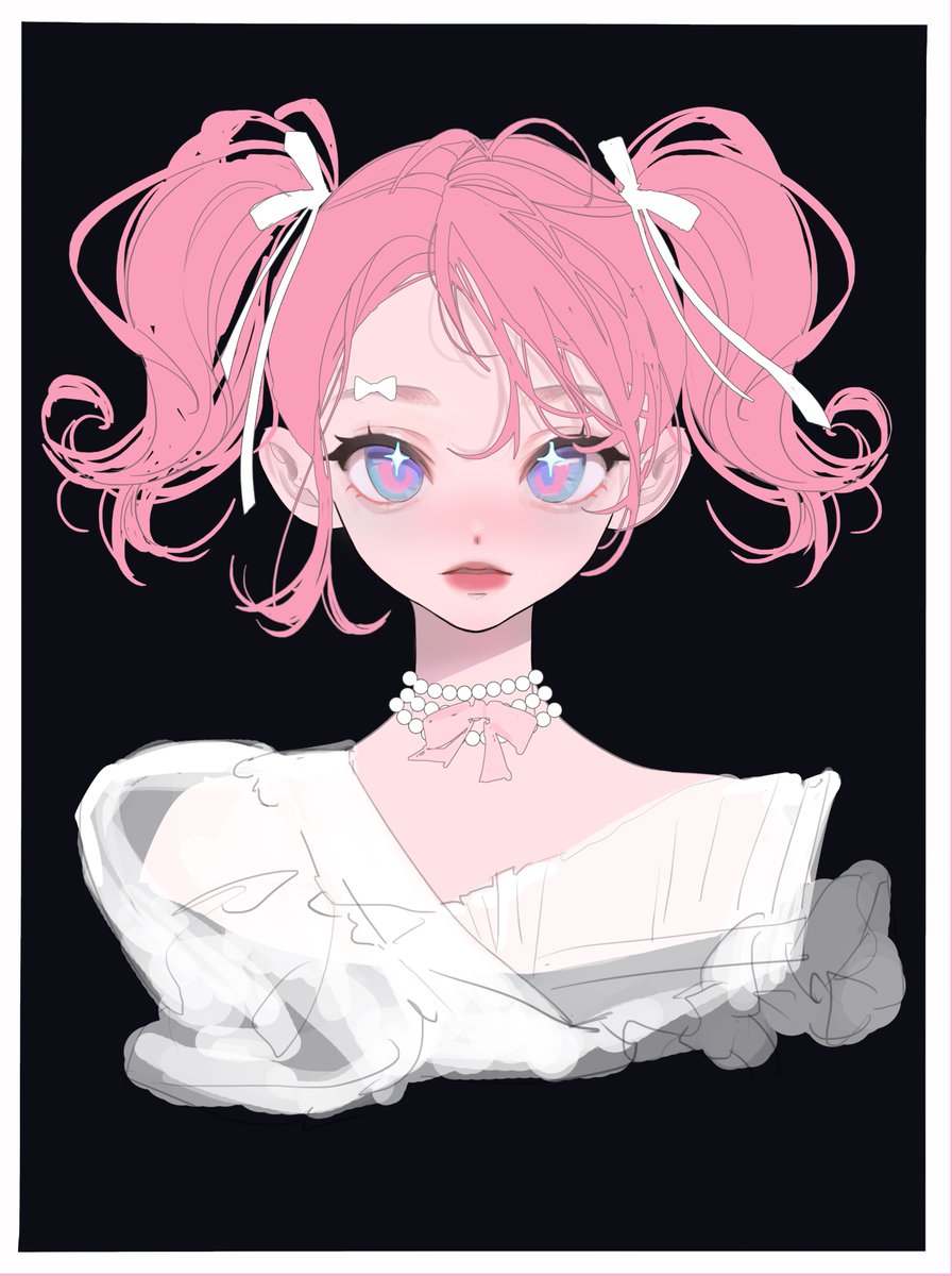 最近画的头像💙
#头像 #插画