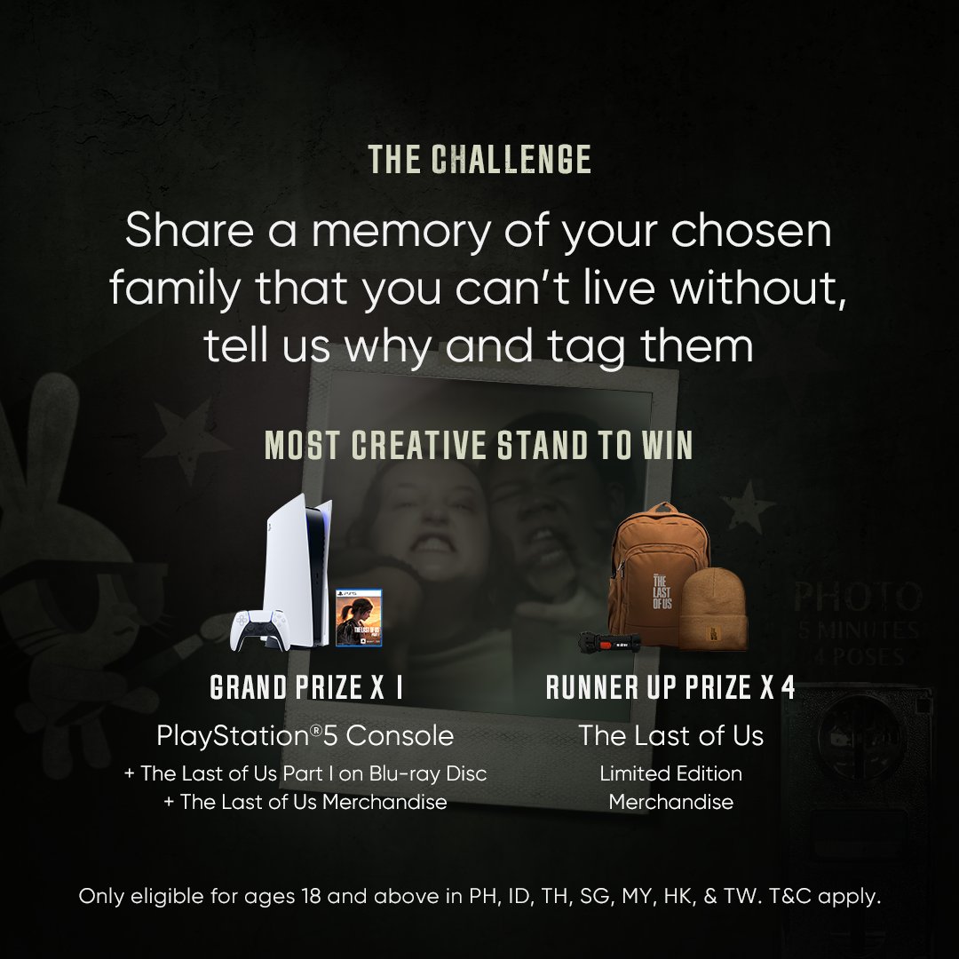 HBOAsia's tweet photo. Sometimes, it’s the family we choose that can pull us out of the dark. Get creative in the #LookForTheLightChallenge for a chance to win a PS5 and more!

For updates, follow:
FB, IG &amp; TW - @hboasia
TikTok - @hbogoasia

T&amp;C apply: https://t.co/4SnBF5Q3ZM https://t.co/B30S95pggg
