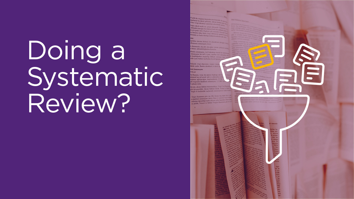 Doing a #SystematicReview? Find practical tips on all aspects of the process in our guide!

Get training, support, and step-by-step info on how to build your searches:
bit.ly/uql-sr1

#UmbrellaReview #ScopingReview #UniOfQld @UQScience <a href="/UQHealth/">UQ Health</a> #UQresearch