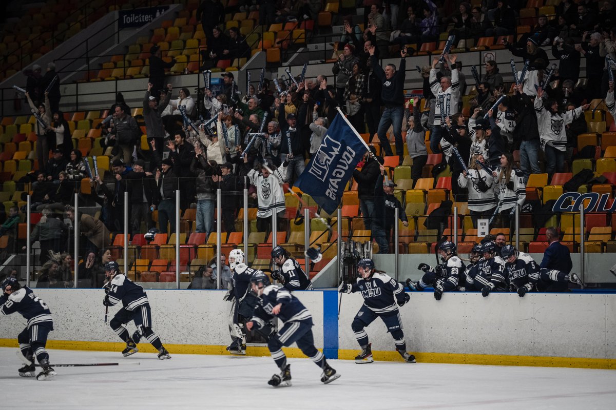 WHKY 🏆🏒Cougars claim first women’s hockey gold with magical OT win

HKYF 🏆🏒 Victoire des Cougars sur les Stingers 

EN: bit.ly/3TukLEc
FR: bit.ly/3JR7RNu

#ChaseTheGlory #ViserHaut