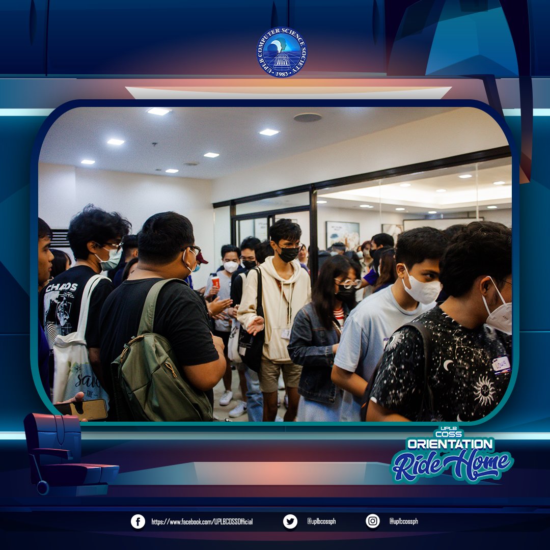 uplbcossph's tweet photo. beyond computing to show you what it means to be a part of the UPLB Computer Science Society.
We also reach our deepest gratitudes to our alumni and academic advisers for their time and support.
Glad to have you back fellow ComSci's!
#BeyondComputing
#UPLBCOSSOrie2022B
2/6 https://t.co/AEOPSxqdyd