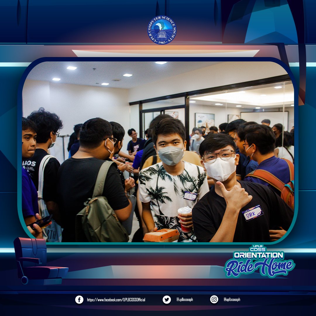 uplbcossph's tweet photo. beyond computing to show you what it means to be a part of the UPLB Computer Science Society.
We also reach our deepest gratitudes to our alumni and academic advisers for their time and support.
Glad to have you back fellow ComSci's!
#BeyondComputing
#UPLBCOSSOrie2022B
2/6 https://t.co/AEOPSxqdyd