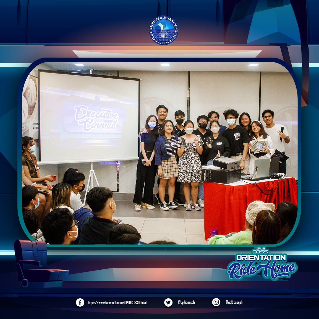 uplbcossph's tweet photo. beyond computing to show you what it means to be a part of the UPLB Computer Science Society.
We also reach our deepest gratitudes to our alumni and academic advisers for their time and support.
Glad to have you back fellow ComSci's!
#BeyondComputing
#UPLBCOSSOrie2022B
2/6 https://t.co/AEOPSxqdyd