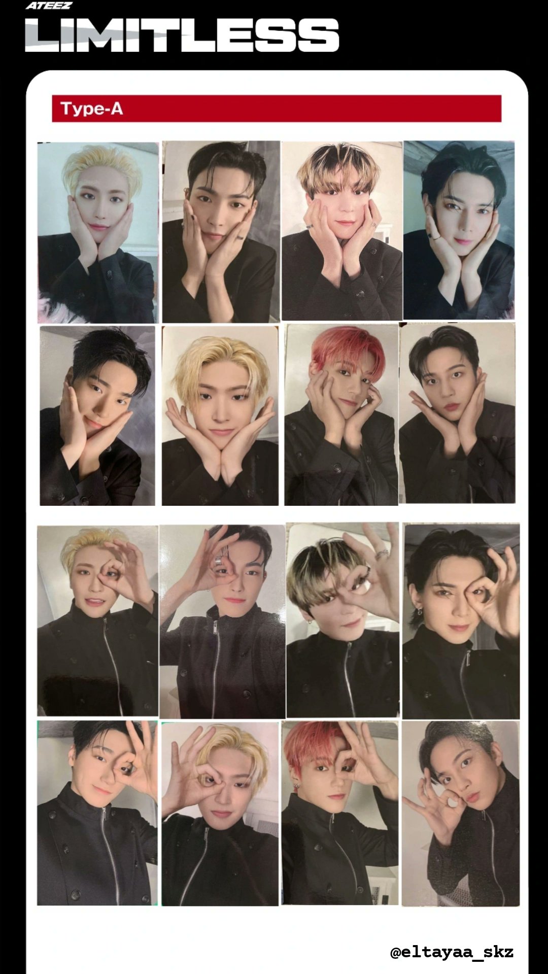 シモンズグランドセール Talked - Eltaya⁸ to Limitless „Ateez X: в 🫧 Jongho and Yuyu アイドルグッズ