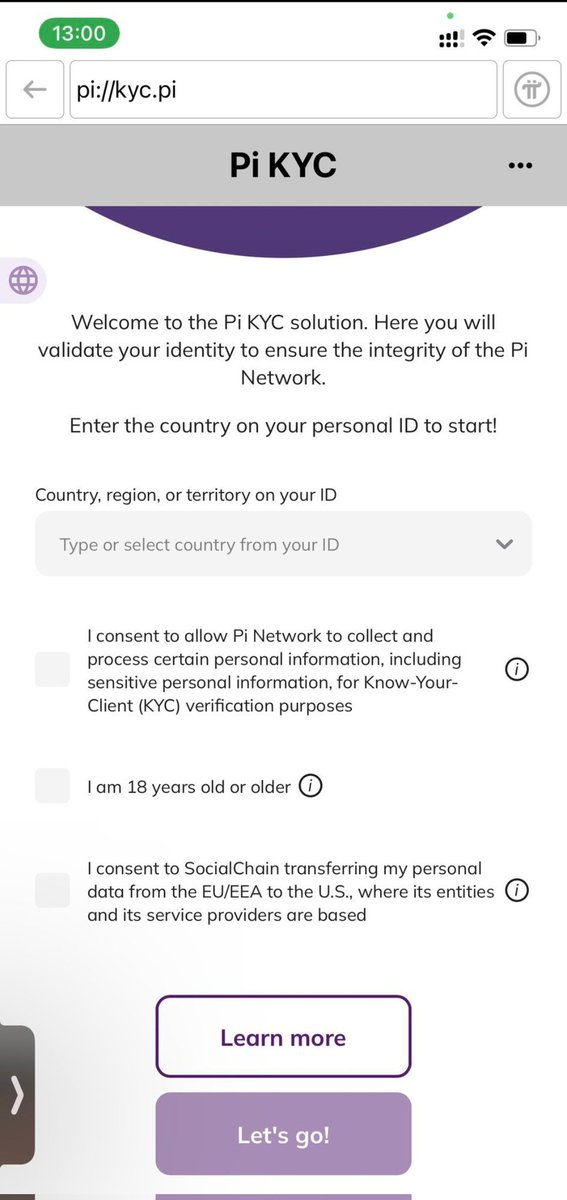 IslamiRobizul's tweet photo. Open Pi browser ▶️click Kyc.Pi▶️ Finally Just check your Kyc 😀

#PiNetwork #Picoin https://t.co/cr5JK3GmOV