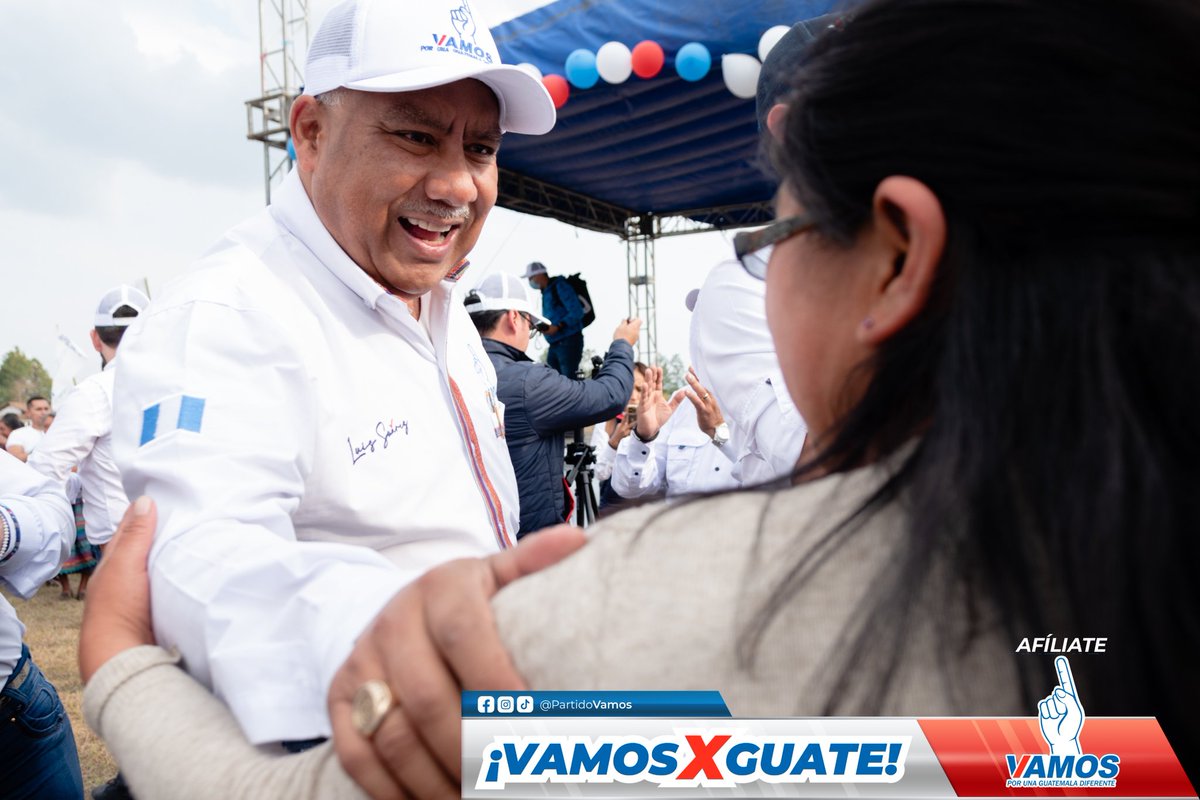 PartidoVamosGt's tweet photo. ¡VAMOS Santa Cruz del Quiché!

En el municipio de Santa Cruz del Quiché, Quiché, se realizó una jornada de afiliación y capacitación.

En la actividad se contó con el acompañamiento de nuestro Binomio Presidencial el Lic. Meme Conde y Lic. Luis Suárez☝️.

#VamosXGuate #Afíliate https://t.co/ZDNqXVndf4