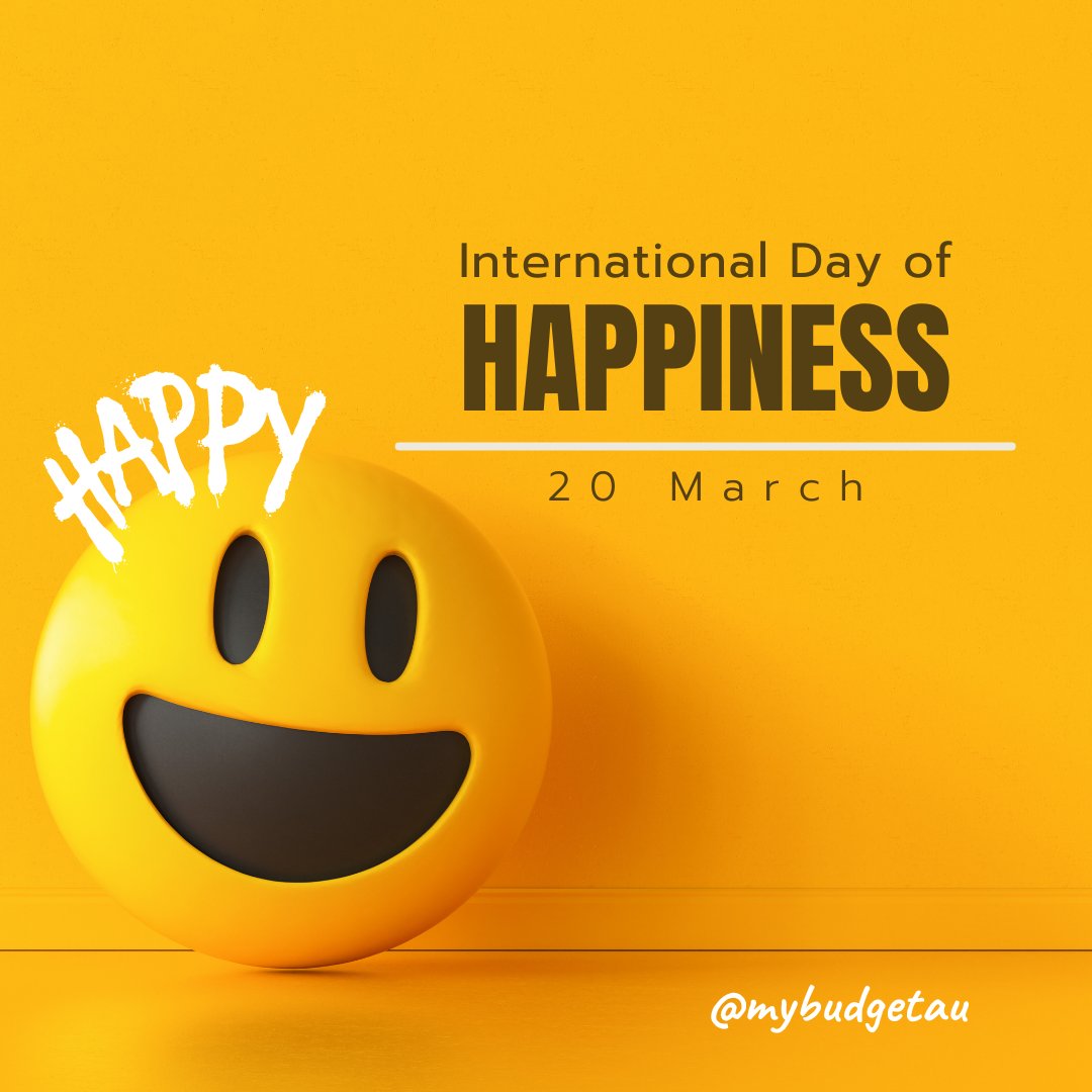 Happy International Day of Happiness! Let's spread some joy and positivity today, and every day! 😊🌈 

What makes you happy?

#InternationalDayOfHappiness #Happiness #SpreadJoy #Positivity