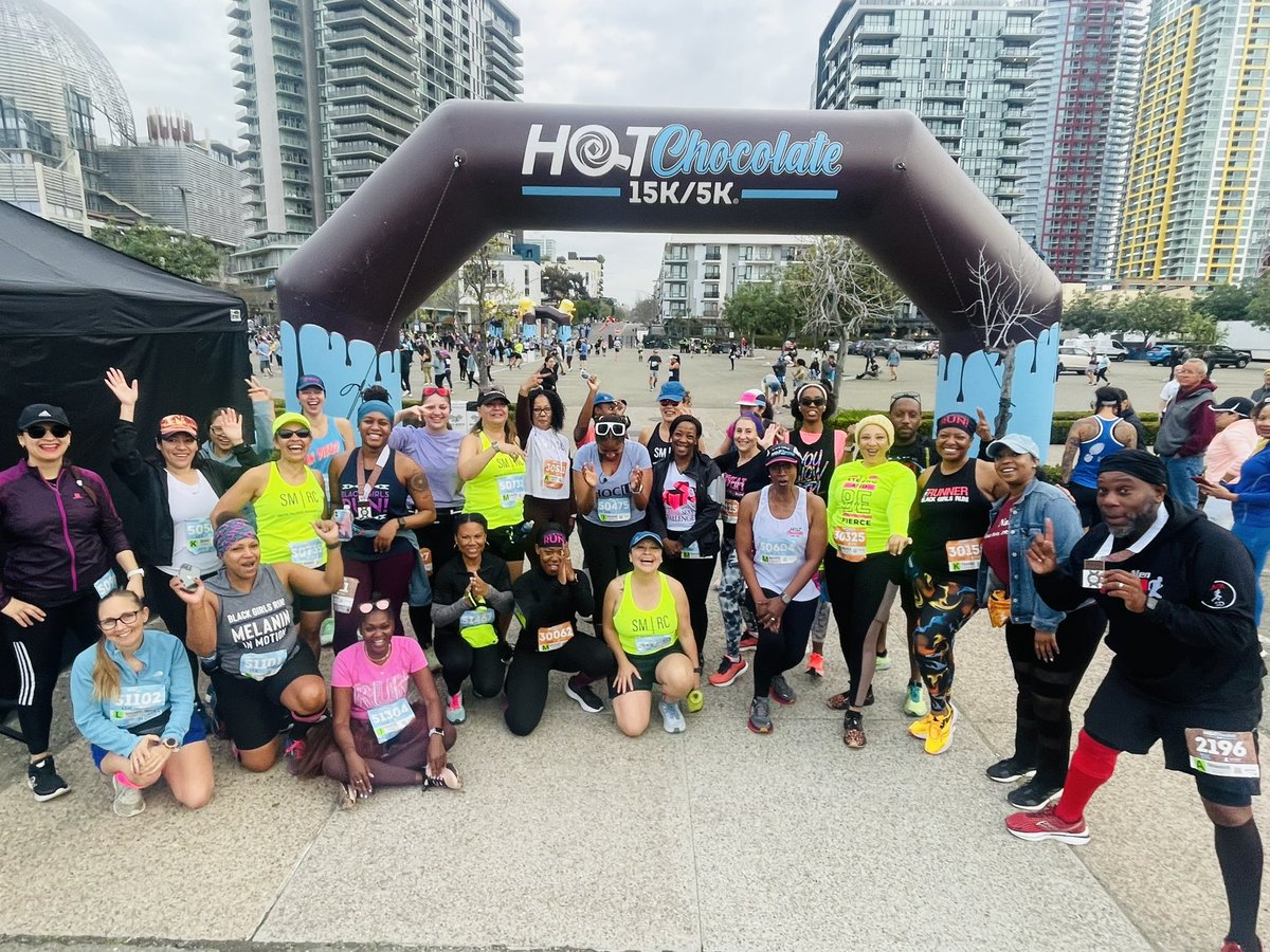 Nasara_Gargonnu's tweet image. Here we go again…
The 2023 @HotChocolate15k in San Diego was “on and popping!” Here are some pics from our adventure! We hope to see you in 2024! 🍫🏃🏾‍♂️🏃🏽‍♀️
#SiriusFitness #runforchocolate #HC15k #venturesendurance