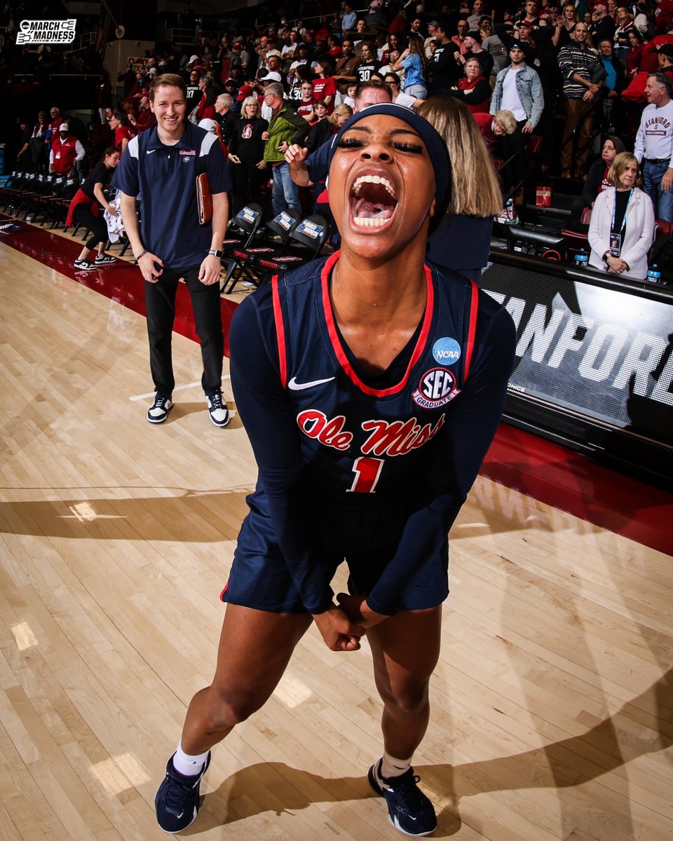 MarchMadnessWBB's tweet photo. ALL THE FEELS

#MarchMadness x @OleMissWBB https://t.co/EtgiU2mU8G