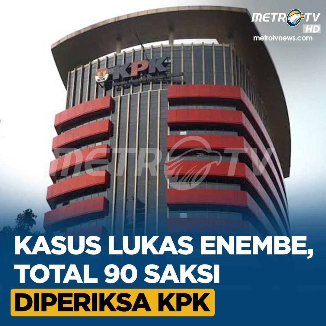 Metro_TV's tweet photo. Kasus dugaan suap dan gratifikasi yang menjerat Gubernur nonaktif Papua #LukasEnembe dipastikan terus diusut. Puluhan saksi sudah dimintai keterangan oleh @KPK_RI.

[#MetroTVThread] https://t.co/7X4PIlkneE