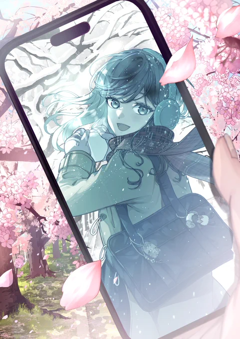 最近は花や写真のモチーフと女の子の組み合わせをたくさん描いてます。男の子や日常の風景も描くのが好きです。 #三億アカウントの中から私を発掘してください 