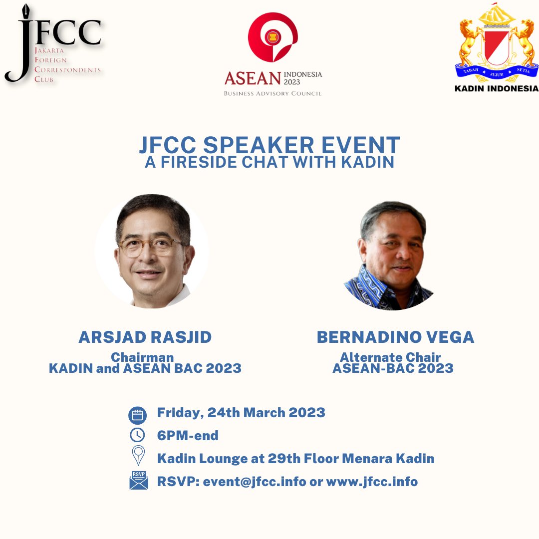 <a href="/JFCCJAKARTA/">jfcc</a> upcoming Iftar Discussion with KADIN INDONESIA on Friday March 24, 6PM-end. RSVP: event@jfcc.info