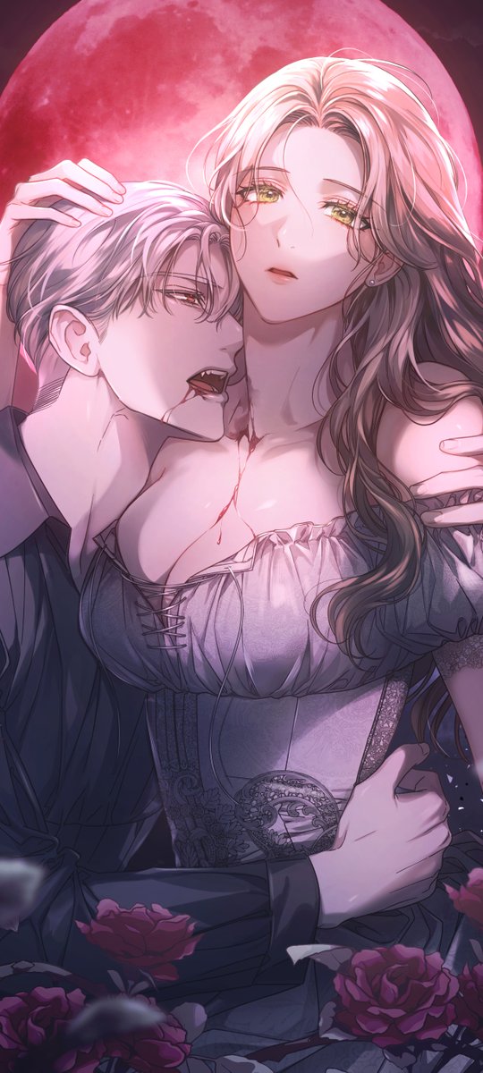 tabunta_'s tweet photo. 안녕하세요! 3월 20일, 오늘 Manta에 런칭한 〈The Blood Moon〉의 채색 및 후보정을 담당한 타분이라고 합니다. 국내 런칭 관련은 추후 트윗하겠습니다🥰
Hello! I'm TABUN, in charge of coloring the webtoon 〈The Blood Moon〉. I will often tweet news about TBM☺️
🔗: https://t.co/g1B0vABHQK https://t.co/wUM3Gopsn4