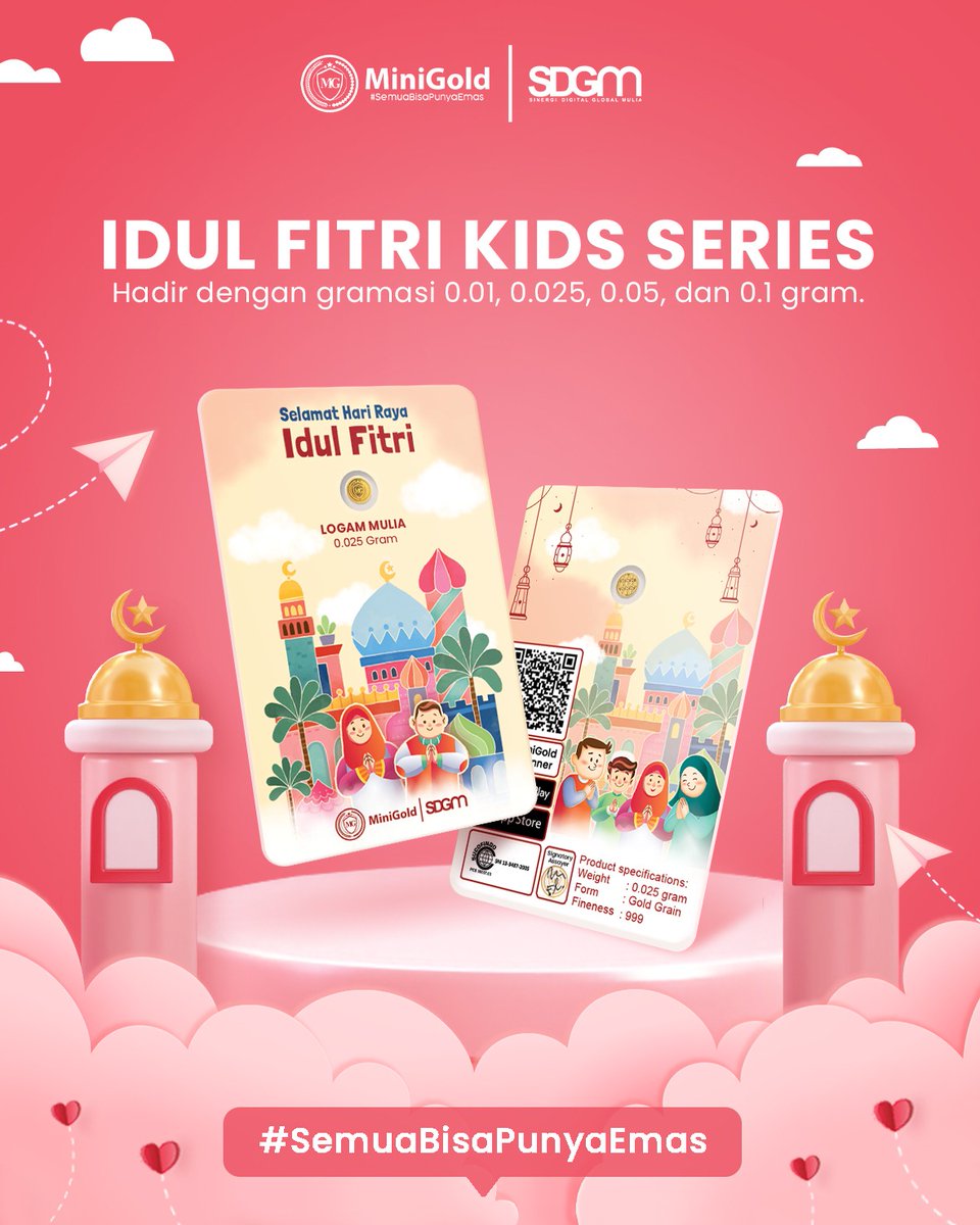 MiniGold_sby_'s tweet photo. Persiapan untuk Idul Fitri. Sangat cocok untuk bingkisan spesial buat anak-anak di Hari Raya

Instagram : @minigold.official.surabaya
https://t.co/nef2ngT7dP
https://t.co/SMbXam2Cn9
https://t.co/iYIPVWHByO

#simpanemas #emaskanrecehmu #tambangemas #hargaemas #hargaemashariini https://t.co/4tbEzkr0Cw