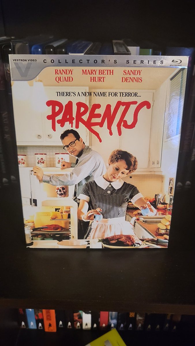 Now Watching, PARENTS  (1988)
#parents #vestronvideocollectorsseries 
@Lionsgate #bobbalaban #randyquaid #marybethhurt #sandydennis  #nowwatching #horrorfilm #horrorfan #blurayhorror #blurayfan #80shorror #80sfilm #firsttimewatch