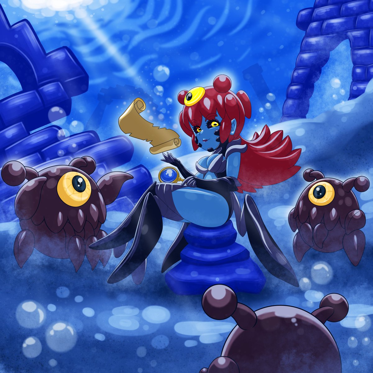 A sly smirk inched across Empress Tytania's face as she peered into her stunning, velvety-red bag. "Only an item so worthy, so precious, so stUnning could make its way into here", she thought.

She sat back, and patiently waited for fate to do its thing...

#CrypticTweet #Day5