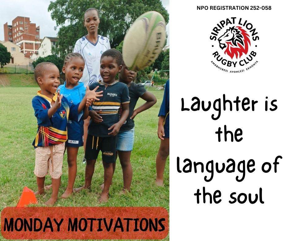 SiripatLions's tweet photo. #MondayMotivations Smile big, laugh often. Never take life for granted!
Doing what we do, one day at a time, growing the game we love! Amabhubesi Ayohlezi Ekhonya βπΌπͺπ½
#CommunityRugby #MakingRugbyFun #YouthDevelopement #PlayerMentorship #PlayerWelfare https://t.co/tlatvVGEvf