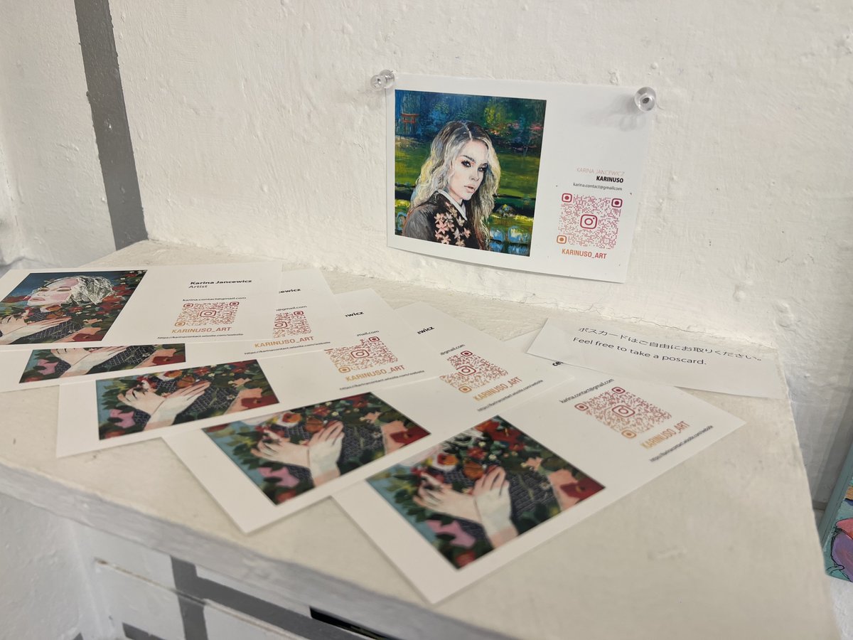 DFGHarajuku's tweet photo. WESTアートピースで開催中の『Spring』Karinusoさん@karinaryuhei による展示です🌸

アートピースで定期的に展示をしてくださっているポーランド出身の作家さん😊🇵🇱✨絵の先生などお仕事と両立してご活動中✳️春にぴったりの色鮮やかな作品をぜひ皆さんチェックしてみてくださいね🤍

staff ARAI https://t.co/1mWAHytXlU