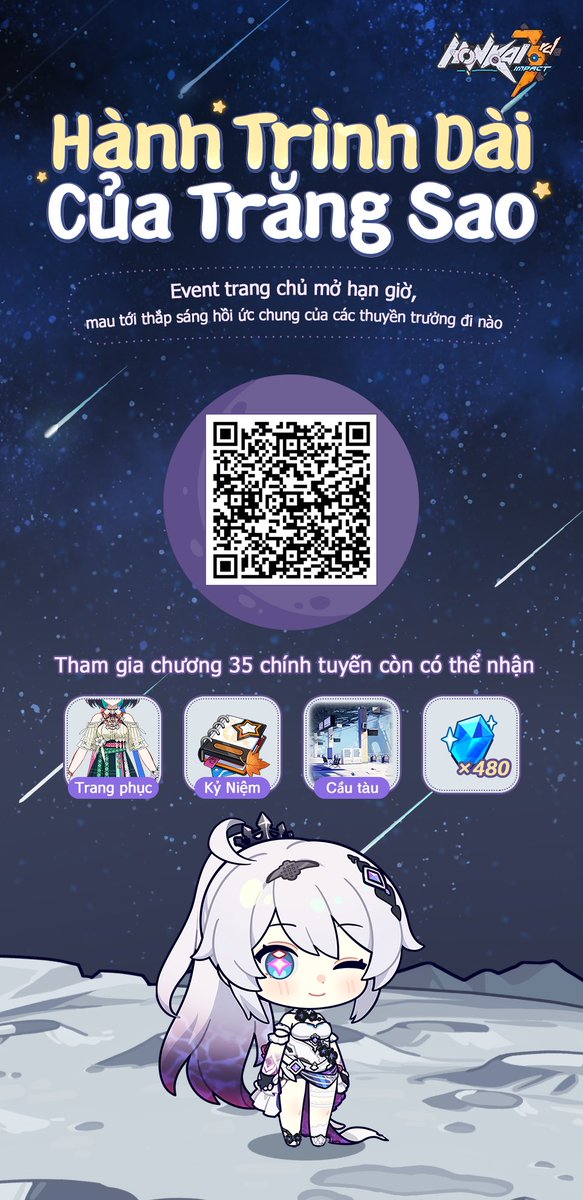 Mlem21651970's tweet photo. Honkai Impact 3 [Hành Trình Dài Của Trăng Sao] thắp sáng tọa độ của bạn, để lại hồi ức chung. https://t.co/bu5YrH6Qma